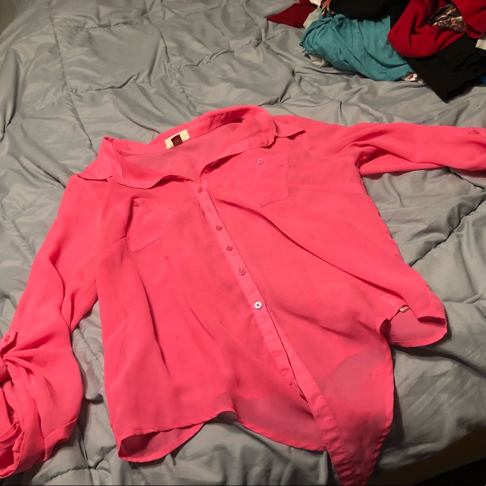 long sleeve button down shirt